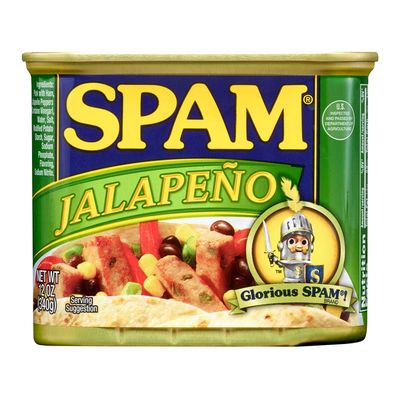 Spam Jalapeo, 12 Ounce Can (Pack of 12)