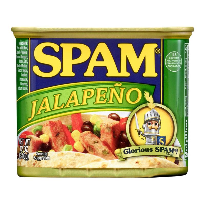 Spam Jalapeo, 12 Ounce Can (Pack of 12)