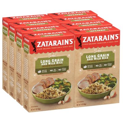 Zatarain&#39;s Long Grain and Wild Rice, 7 oz (Pack of 8)