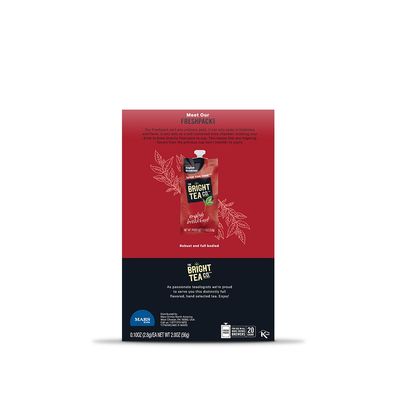 THE BRIGHT TEA CO., English Breakfast Tea Freshpacks for MARS DRINKS FLAVIA Brewer, 20 Packets