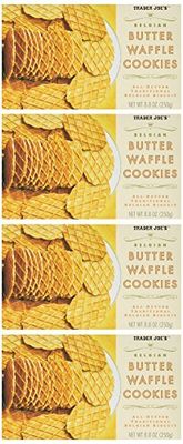 Trader Joe&#39;s Belgian Butter Waffle Cookies,8.8 Ounce (Pack of 4)