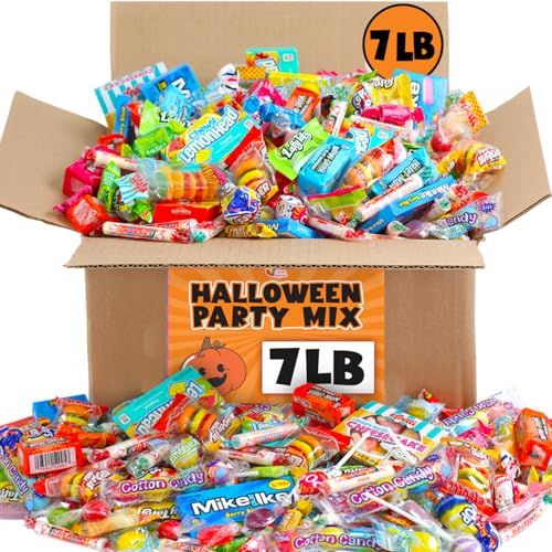 A Great Surprise Assorted Candy Mix - 7 Pound BOX - Individually Wrapped Candies - Pinata Candy Mix