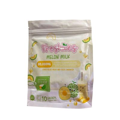 Freshies MELON Milk Collagen Drink by Juju Glow, 10 Sachets
