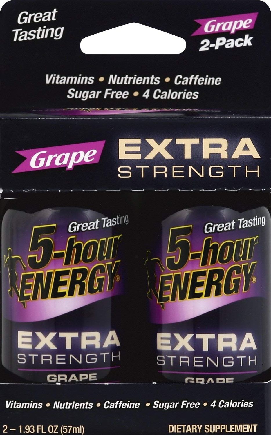 5 Hour Energy Extra Strength Grape Energy Shot, 1.93 Ounce