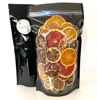 Dehydrated Citrus Fruit - Dried Fruit Mix - 100+ Piece Dried Lemon/Lime/Orange/Grapefuit - Dried Citrus Mix - Dried Fruit Slices - Dehydrated Fruits - Cocktail Garnish - Fruit Decor