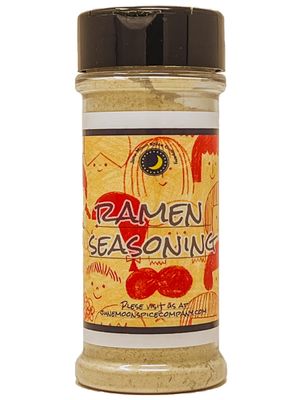 Ramen Seasoning | Large Shaker | Fat Free | Saturated Fat Free | Cholesterol Free | Low Sugar | Crafted in Small Batches | Premium | Perfect for Broth, Toppings &amp; Noodles
