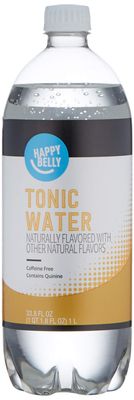 Amazon Brand - Happy Belly Water Tonic Liquid, 33.8 fl oz (Pack of 1)