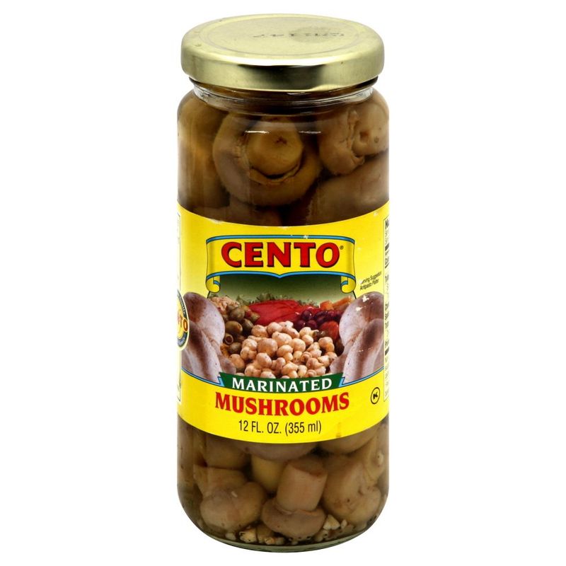 Cento Marinated Mushrooms, 12 Ounce (Pack of 12)