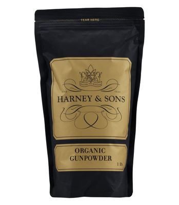 Harney &amp; Sons Organic Gunpowder, 16oz Bag of Loose Tea