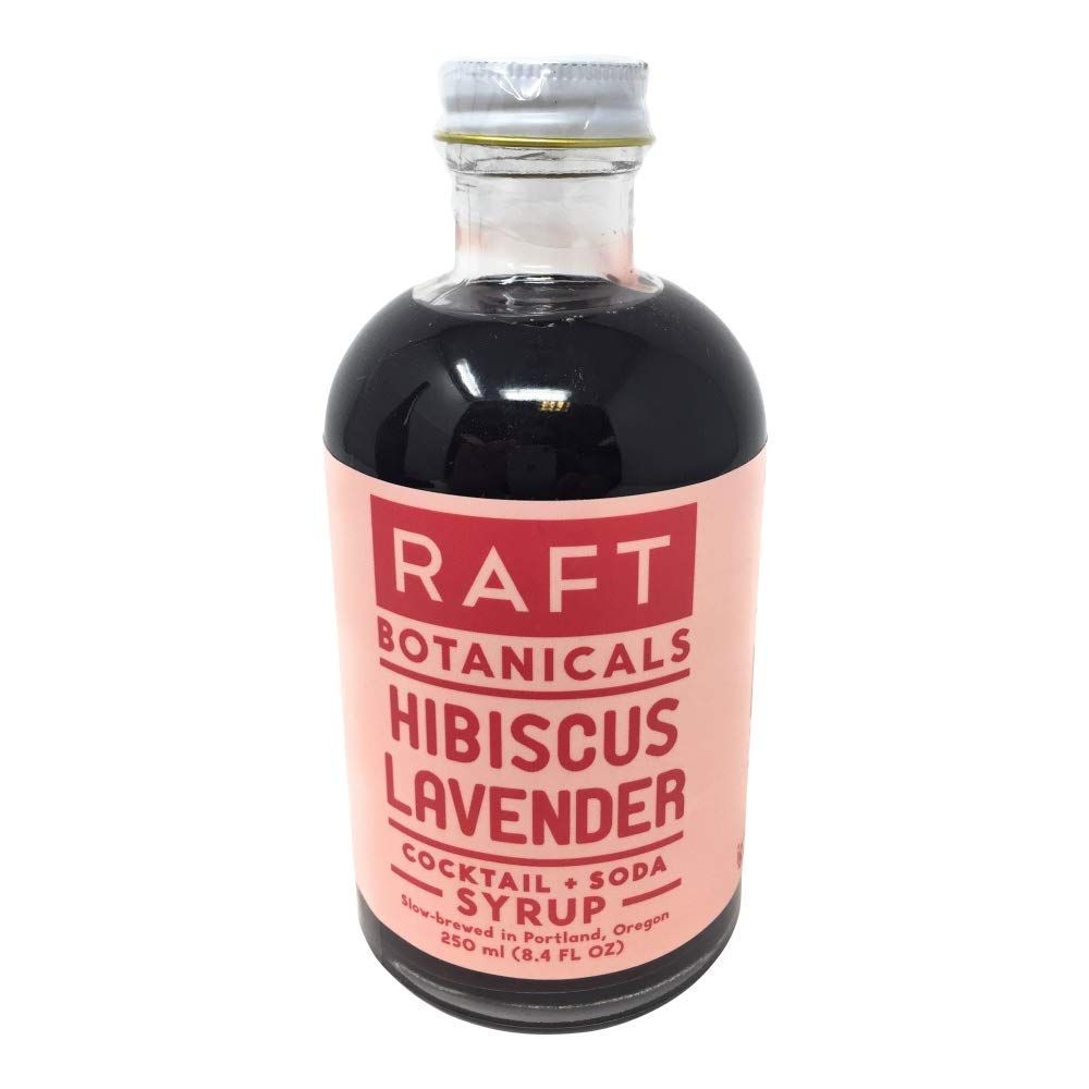 RAFT ESSENTIALS Botanicals Hibiscus Lavender Syrup, 250 ML