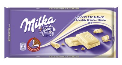 Milka White 100 g (Pack of 11)
