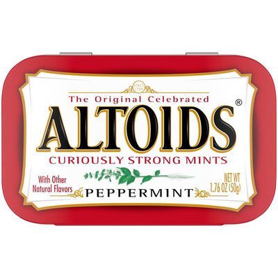 Altoids Peppermint Mints Single Pack, 1.76 ounce (Pack of 2)