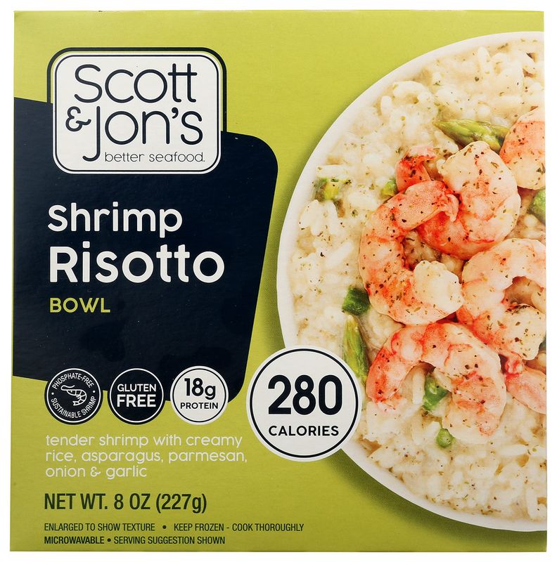 SCOTT AND JONS BOWL RICE SHRIMP RISOTTO, Pack of 6