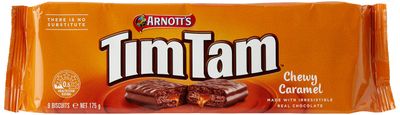 Arnott&#39;s Tim Tam Caramel Biscuits 175g