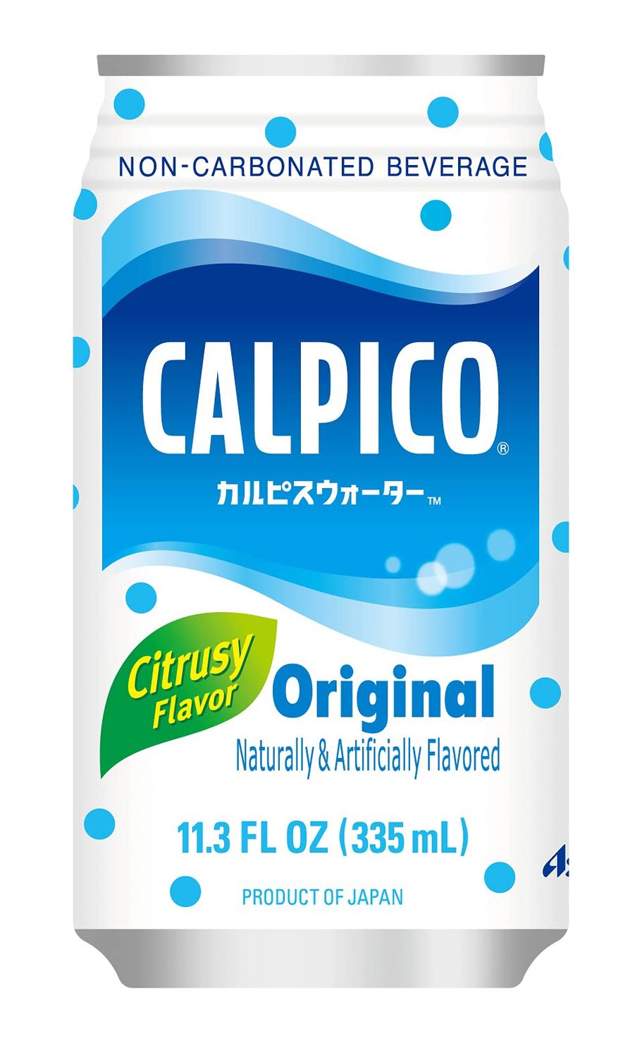 Calpico Citrusy Flavor Soft Drink in Can, 11.3-Ounce (Pack of 8)