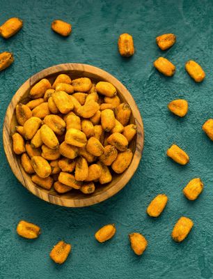 Anna and Sarah Crunchy Corn- Roasted and Salted Corn Nuts-Natural Cravings - Original Toasted Corn Kernels Crunchy Snack in Reuseable Jar, 30 oz