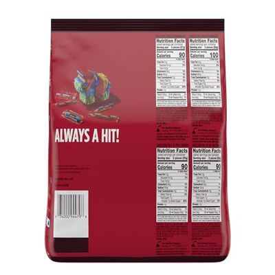 TWIZZLERS Assorted Flavored Licorice Style, Candy Bulk Party Pack, 46.34 oz