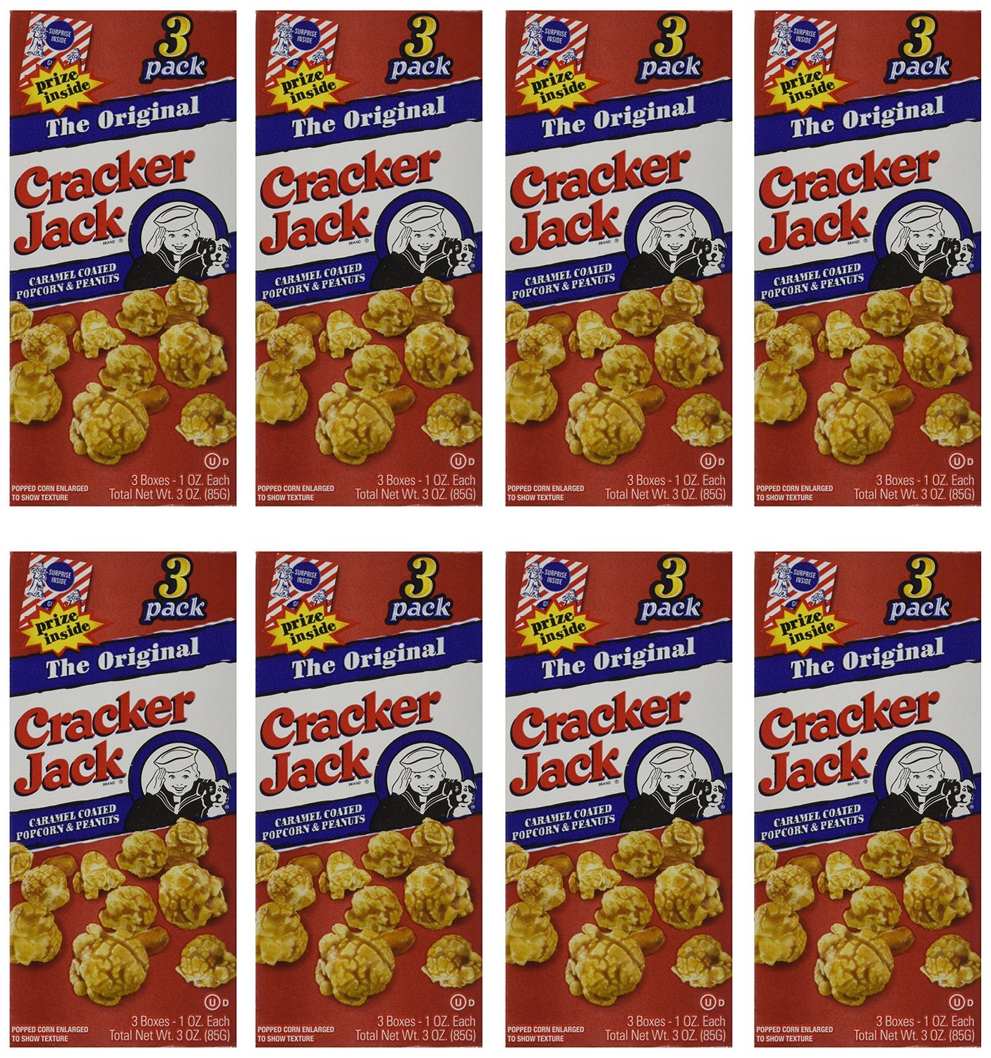 Cracker Jacks, 1 Ounce (Pack of 24)