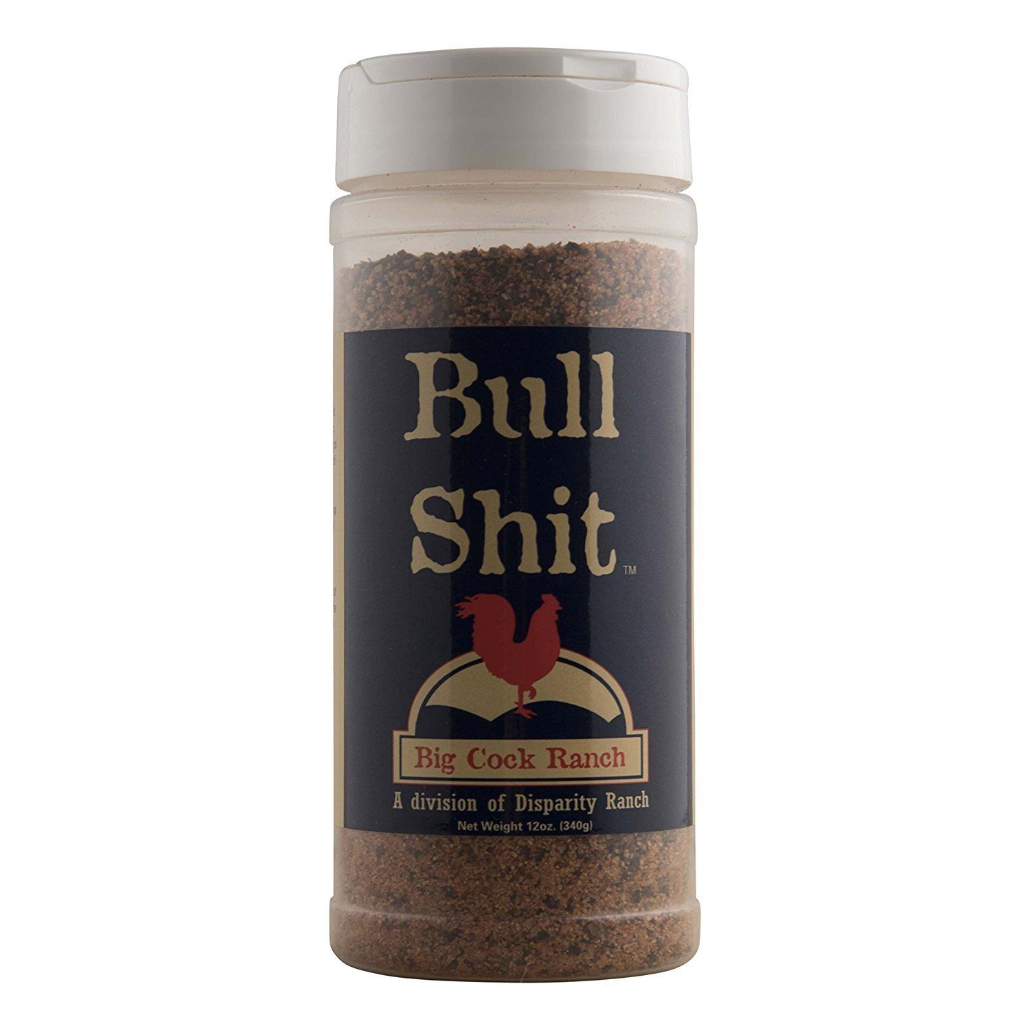 Bull Shit Steak Seasoning, Net Wt 12oz
