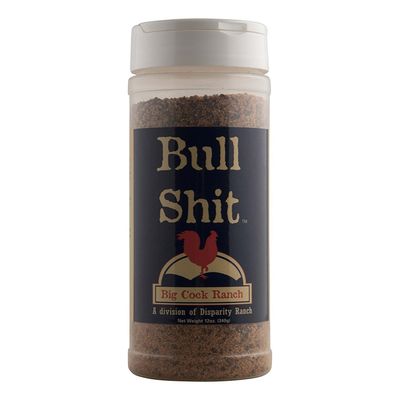 Bull Shit Steak Seasoning, Net Wt 12oz