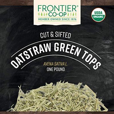 Frontier Co-op Cut &amp; Sifted Oatstraw Green Tops 1lb