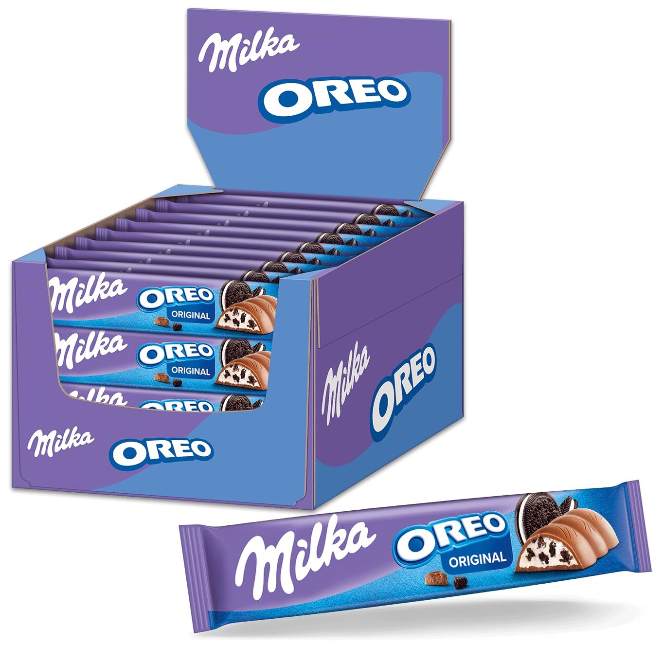 Milka Riegel Oreo, 36er Pack (36 x 37 g)