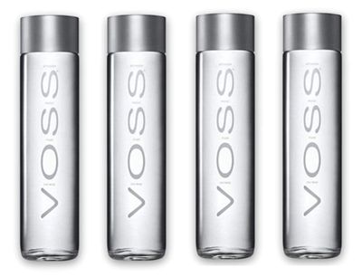 Voss Artesian Still Water 12.7 fl oz 375 mL [4-Pack] in Glass Bottles - Refreshing and Tasty - Healthiest Water with Energy Sustaining Aquamin - Also A Sensory Bottle - Environmentally Friendly
