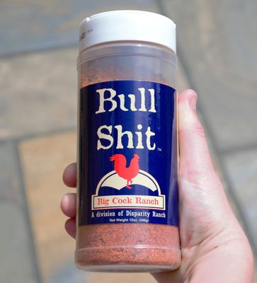 Bull Shit Steak Seasoning, Net Wt 12oz