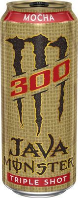 Monster Energy Java 300 Triple Shot Robust Coffee + Cream,15 Fl Oz (Pack of 12)