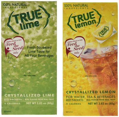 True Lemon &amp; True Lime Bulk Dispenser Packets, 100 Count (Pack of 2)