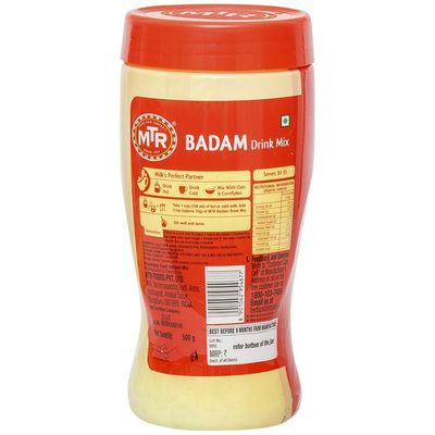 MTR Instant Badam Drink Mix Pet Jar, 500g