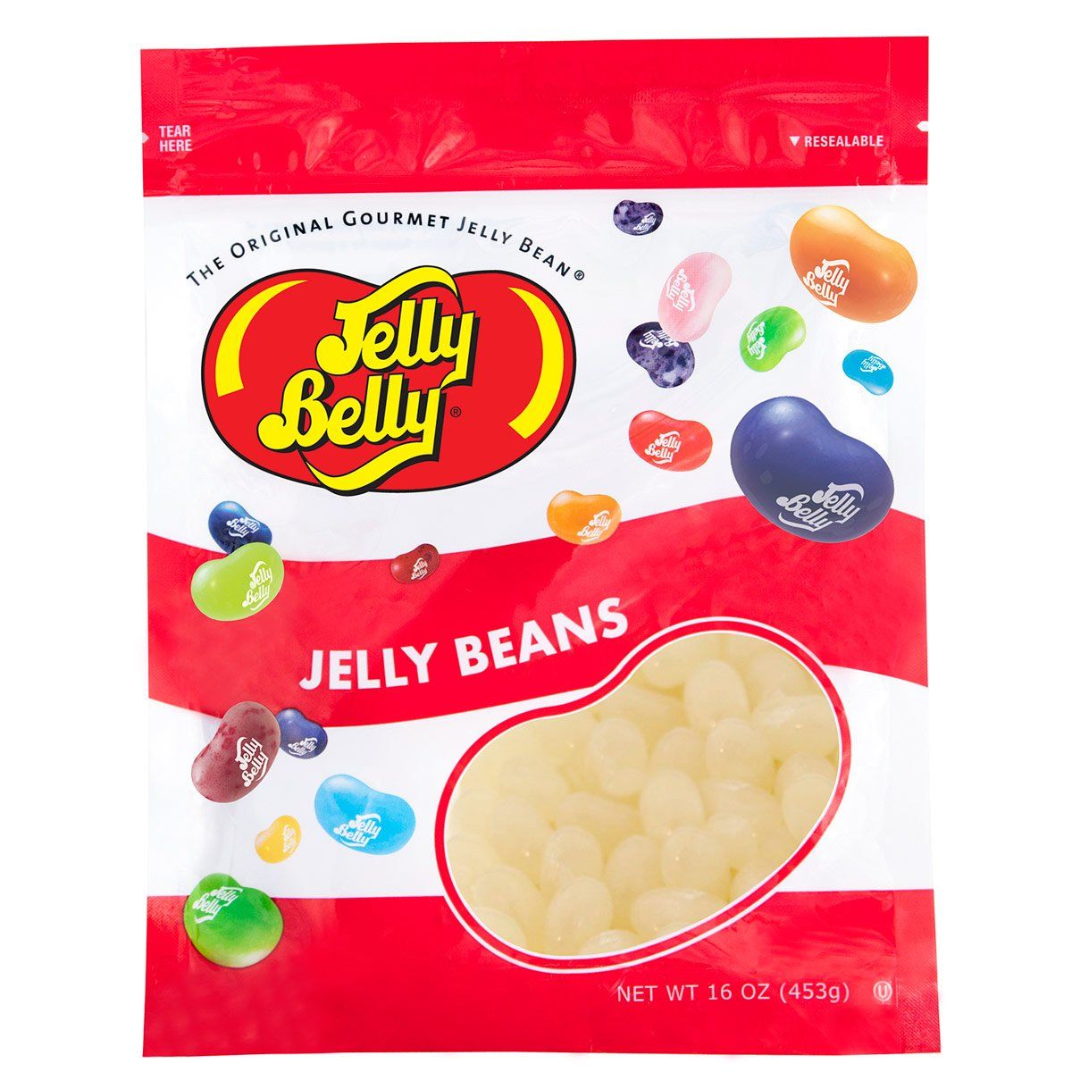 Jelly Belly A&amp;W Cream Soda Jelly Beans - 1 Pound (16 Ounces) Resealable Bag - Genuine, Official, Straight from the Source