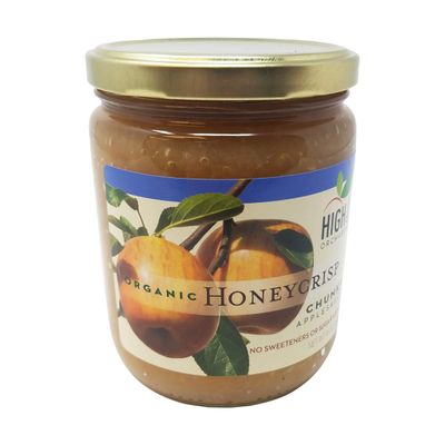 High J Orchards Organic Honeycrisp Chunky Applesauce, 16 Ounce