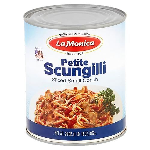 LaMonica Scungilli - &#39;Petite&#39; Smaller More Tender Scungilli 29 Ounce.