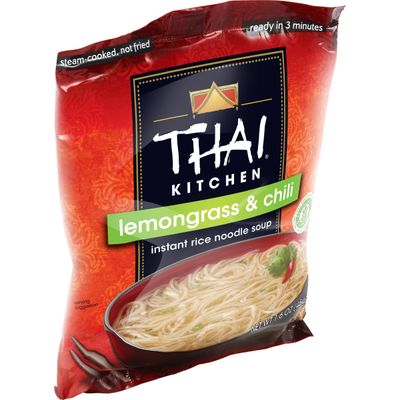 Thai Kitchen Gluten Free Lemongrass &amp; Chili Instant Rice Noodle Soup, 1.6 oz (Pack of 12)