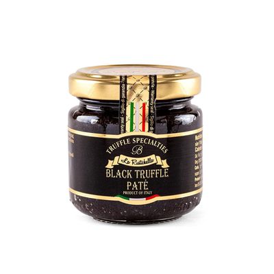 La Rustichella - Black Truffle Pat 3.17 oz (90 gr) - 100% Made in Italy | Vegan, Gluten-Free, Cholesterol-Free