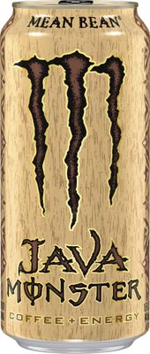 Monster Energy Java Monster Mean Bean, Coffee + Energy Drink, 15 Ounce (Pack of 12), 15 Fl Oz (Pack of 12)