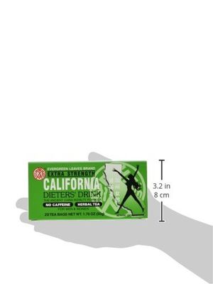 California Dieter Drink Extra Strength Tea | 1.76 ounces | 3 Pack