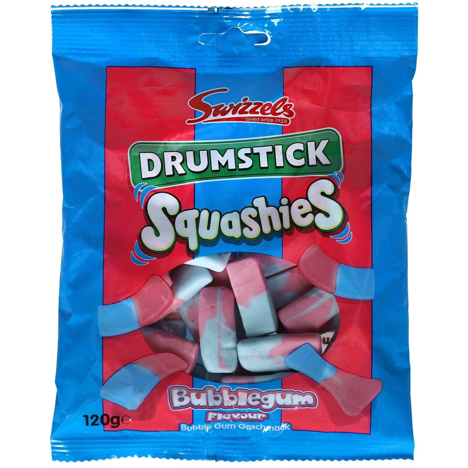 Squashies Drumstick Bubblegum - 120 Grams - Pack of 1