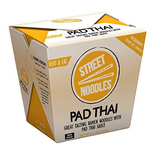 Street Noodles 6 Pack Ramen Noodle Pad Thai Sauce 8.11oz
