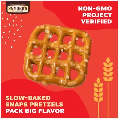 Snyder's of Hanover Pretzels, Snaps 100 Calorie Packs, 10 Ct Multipack