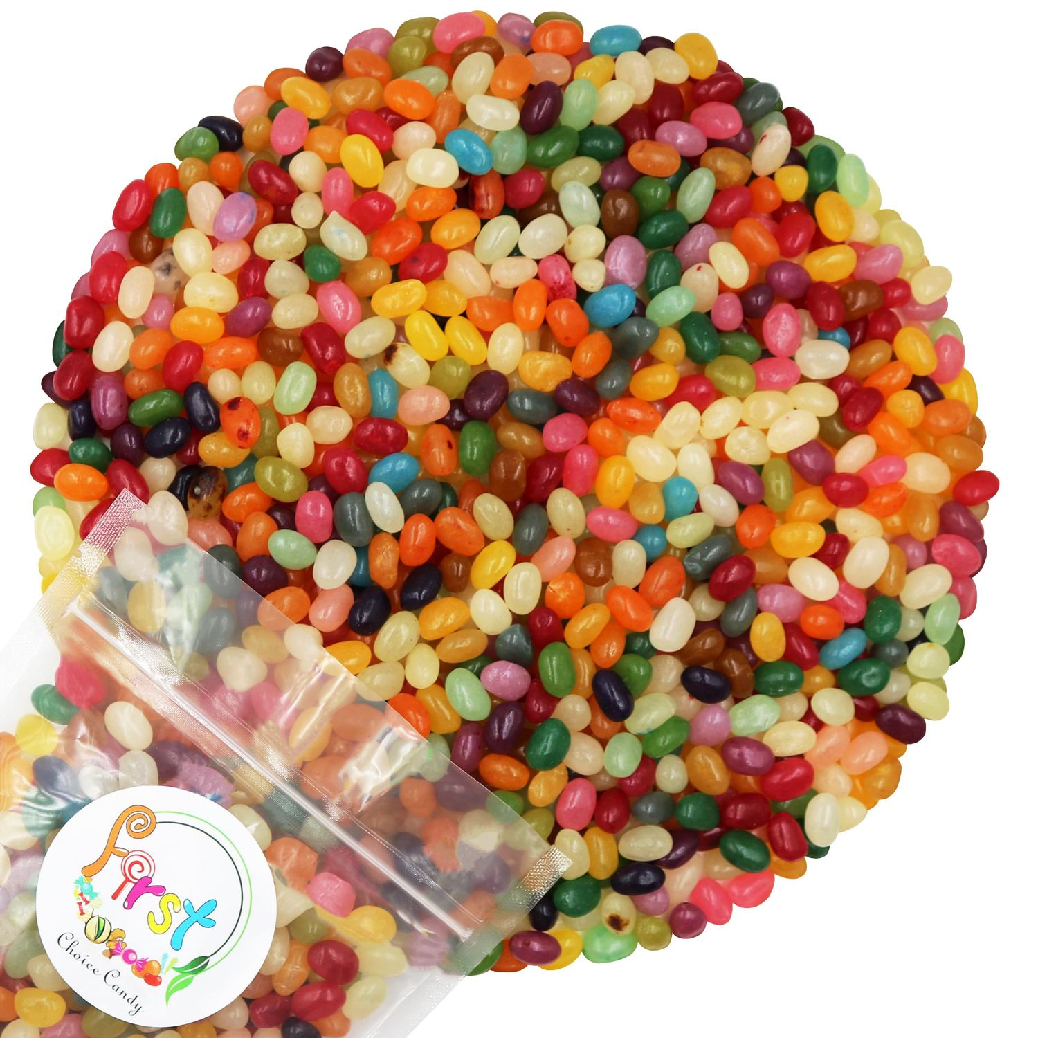 FirstChoiceCandy All Flavors Jelly Beans (Assorted 36 Flavors, 2 Pound)