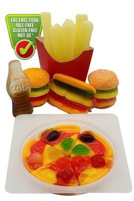 eFrutti Gummi Candy Variety Lunch Party Gift Set | Fat Free Food | Gluten Free | Nut Free | Not GE | Great for Parties, Gifts and Family Time (Collection 1 - Lunch Party Bag)
