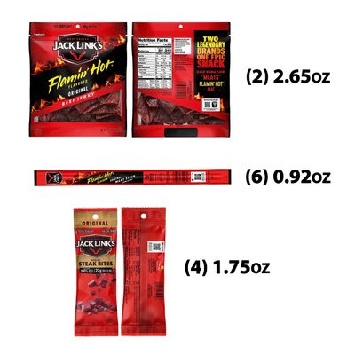 Frito Lay Jack Link's Meat Stick Flamin' Hot (Pack of 20)
