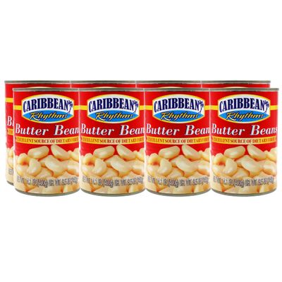 CARIBBEAN RHYTHMS Butter Beans, 8 Count