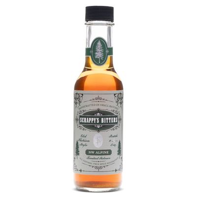 Scrappy&#39;s Bitters - Northwest Alpine, 5 oz - Organic Ingredients, Finest Herbs &amp; Zests, No Extracts, Artificial Flavors, Chemicals or Dyes. Made in the USA. Exclusive Limited Release!