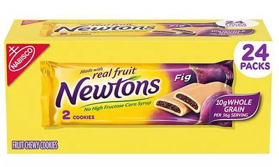 Newtons Full-Size Fig Fruit Chewy Cookies, 24 Count Individual Snack Packs size