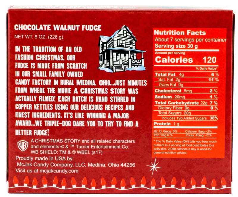 Ohh FFFFUDGE!! A Christmas Story Chocolate Walnut Fudge