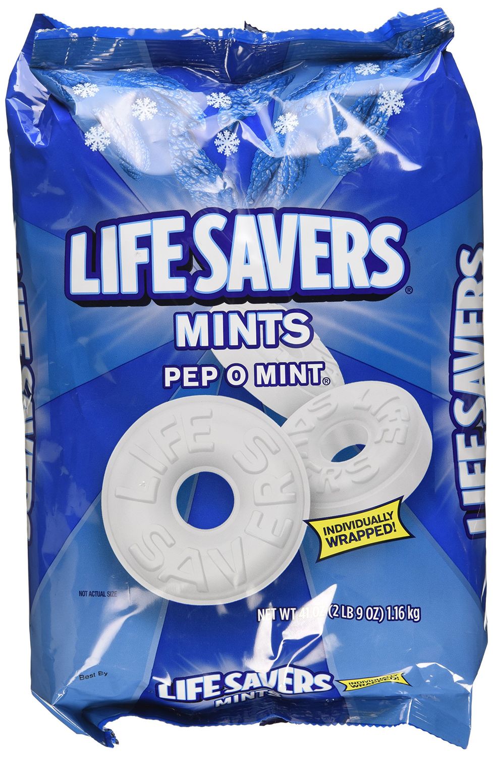 Lifesavers Peppermint Hard Candies 41 Ounce Bag