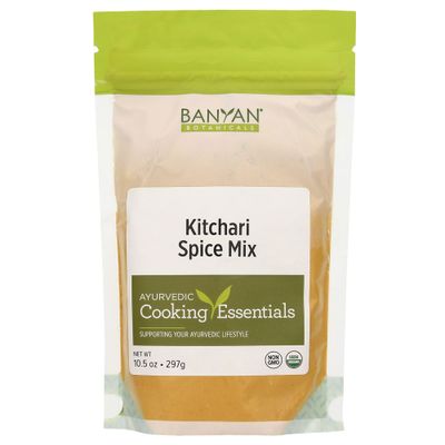 Banyan Botanicals Kitchari Spice Mix - Ayurvedic Kitchari Seasoning Made with Organic Herbs &amp; Spices - For Ayurvedic Cleanses &amp; Digestive Health - 10.5 oz - Non GMO Sustainably Sourced Vegan